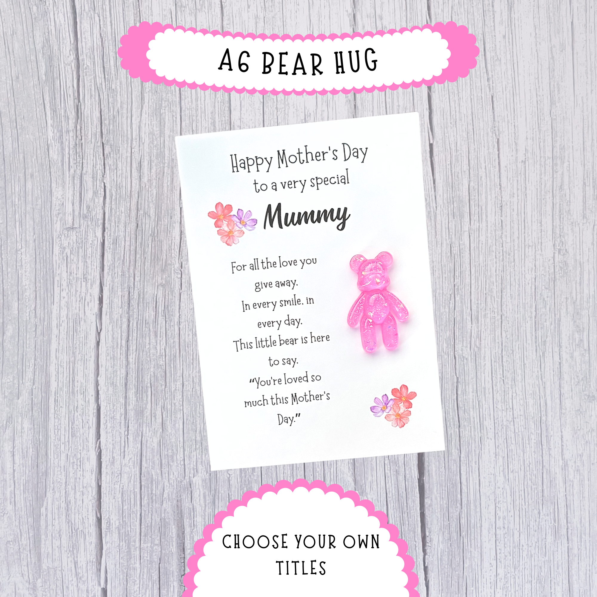 10 x Happy Mother's Day - Bears