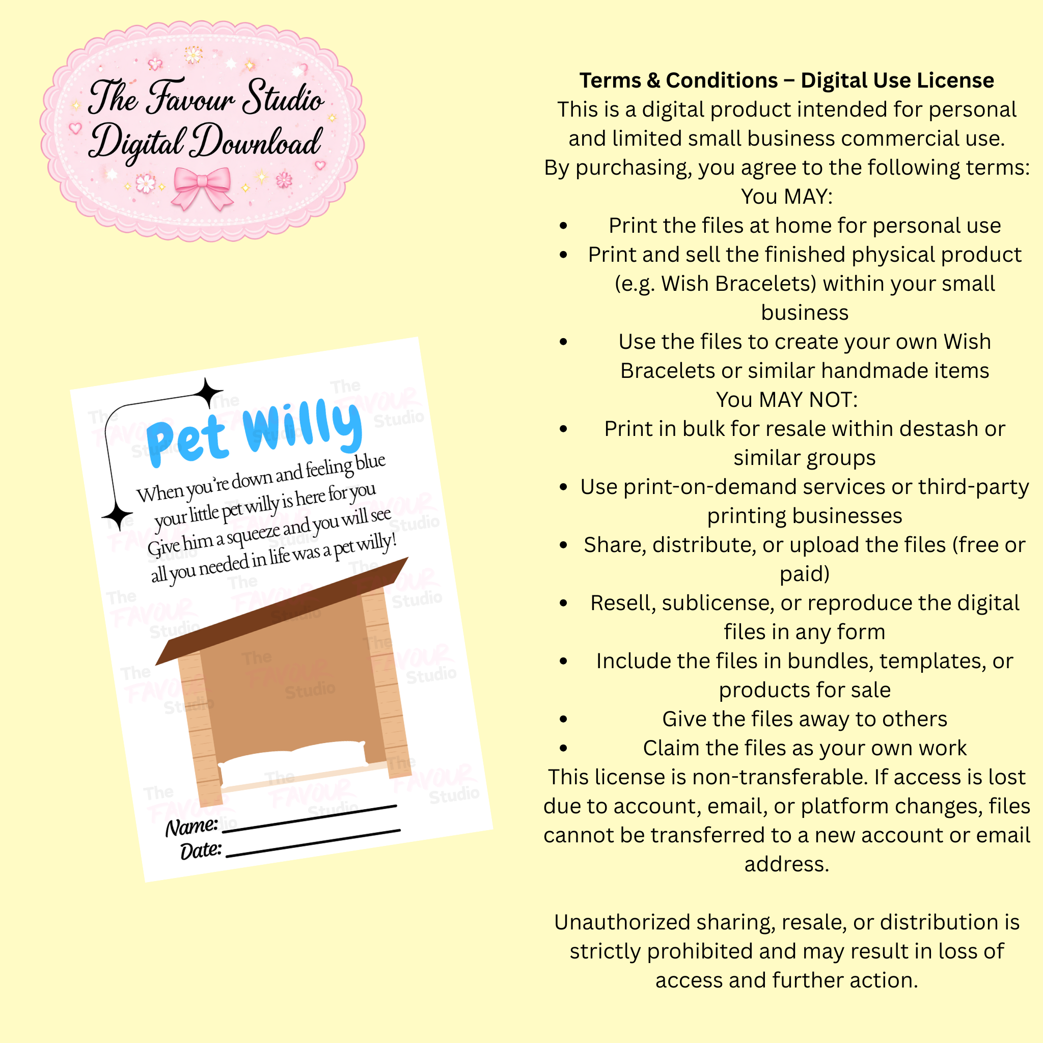 DIGITAL TFS - Pet Willy