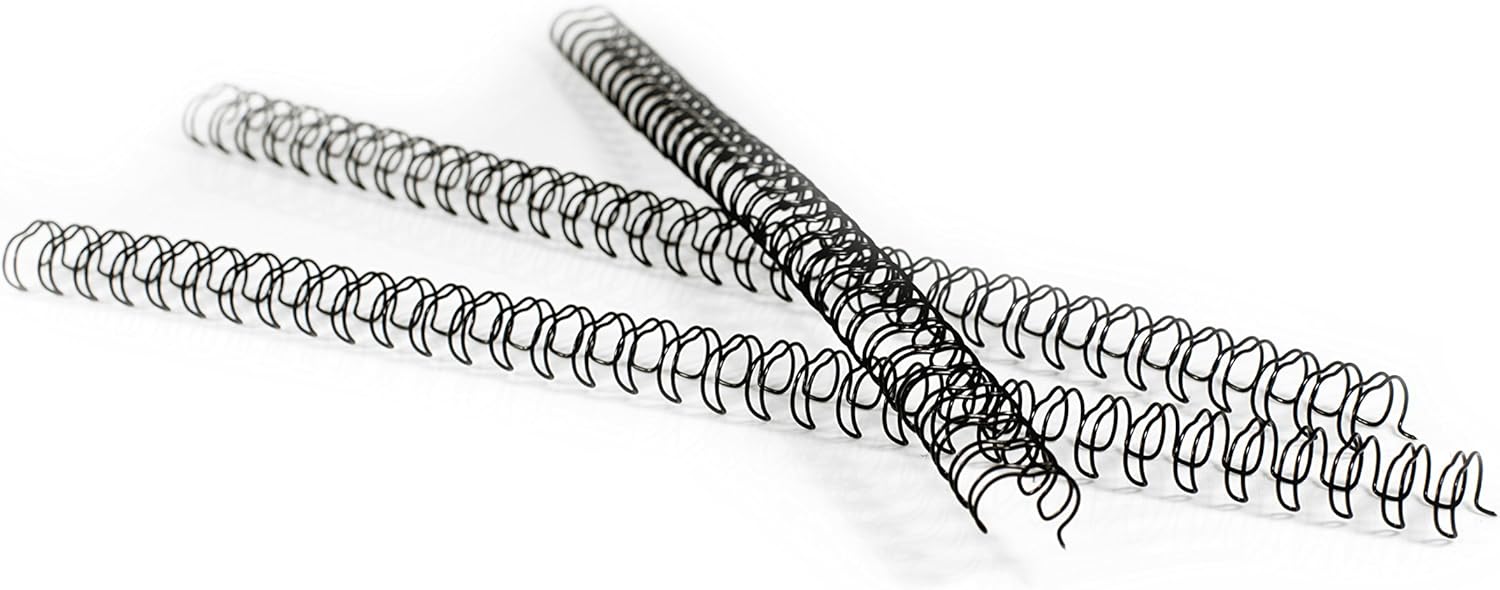 Black - PAVO A4 9.5mm Wire Binding Spines