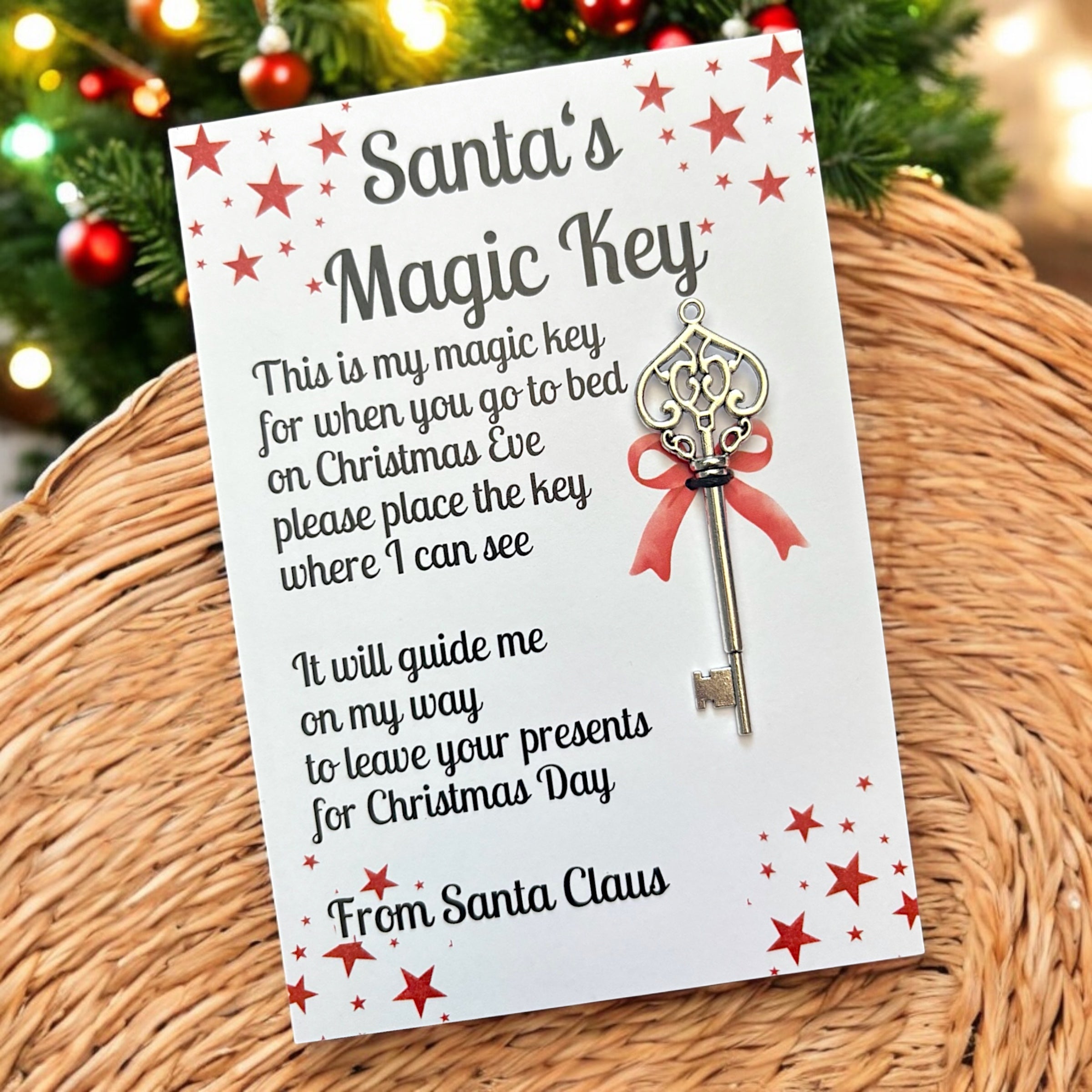 10 x Santa’s Magic Key - A6