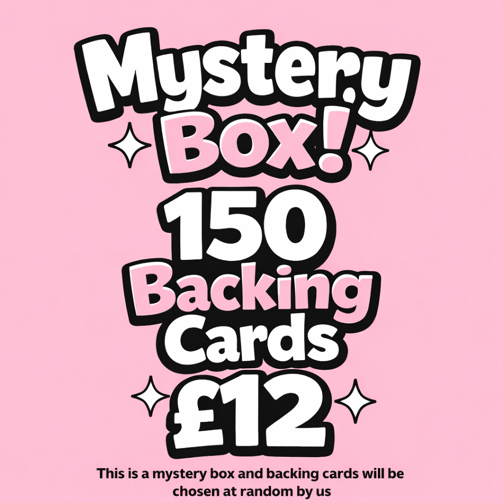 150 Backing Cards - Mystery Bundle