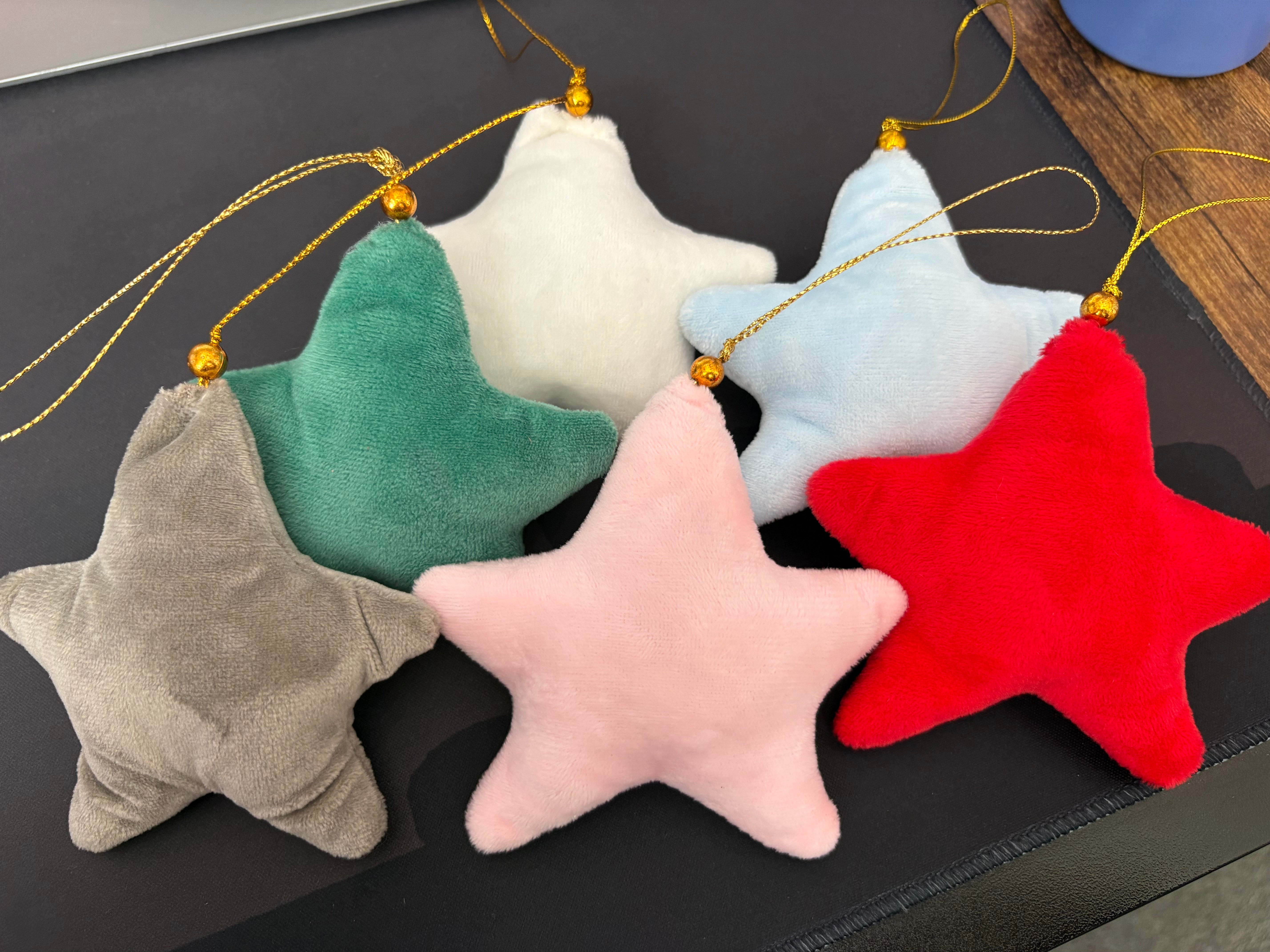 5 x Plush Stars (Random Mix)