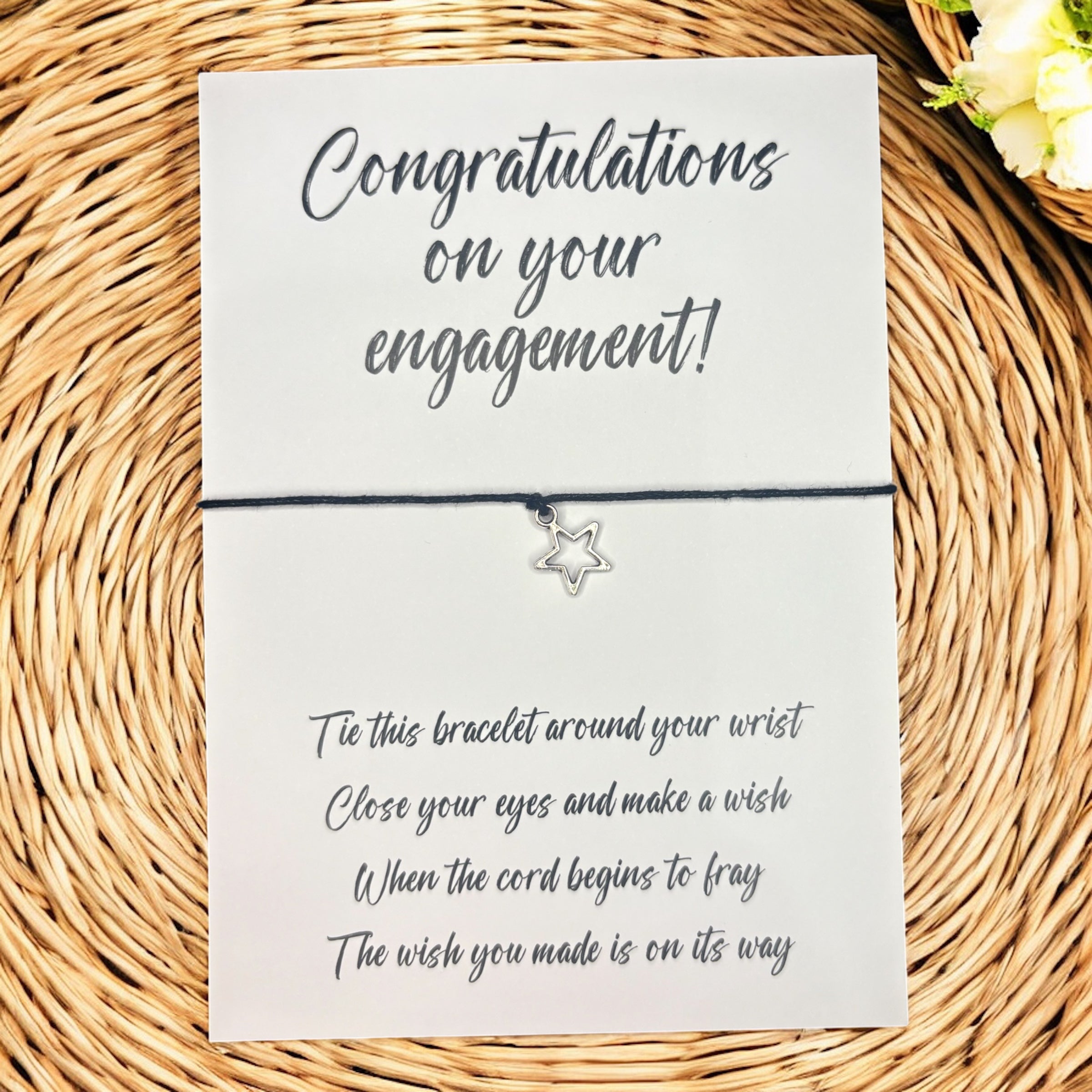 10 x Congratulations on your engagement Bracelets