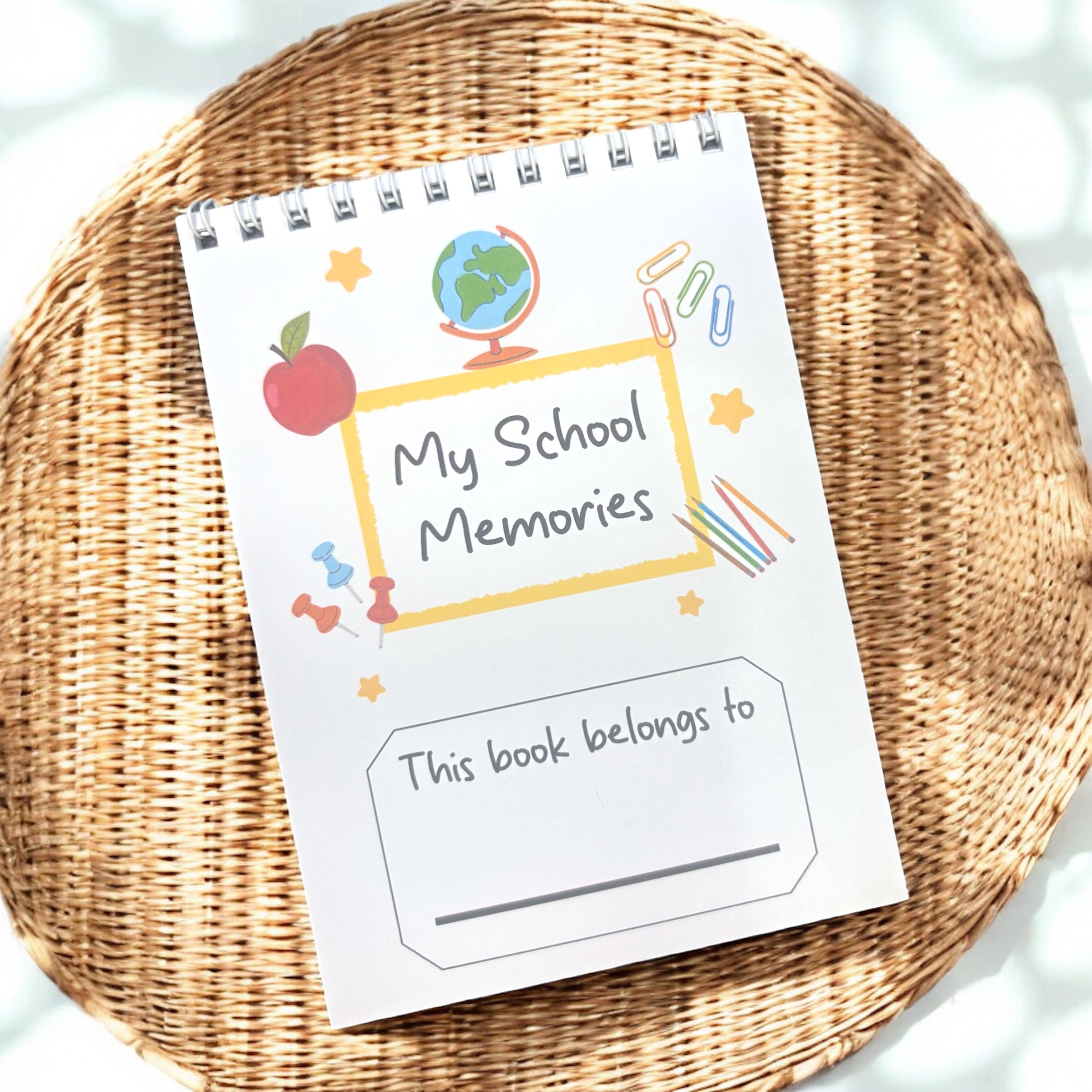 10 x A6 My School Memories Book (Binded)