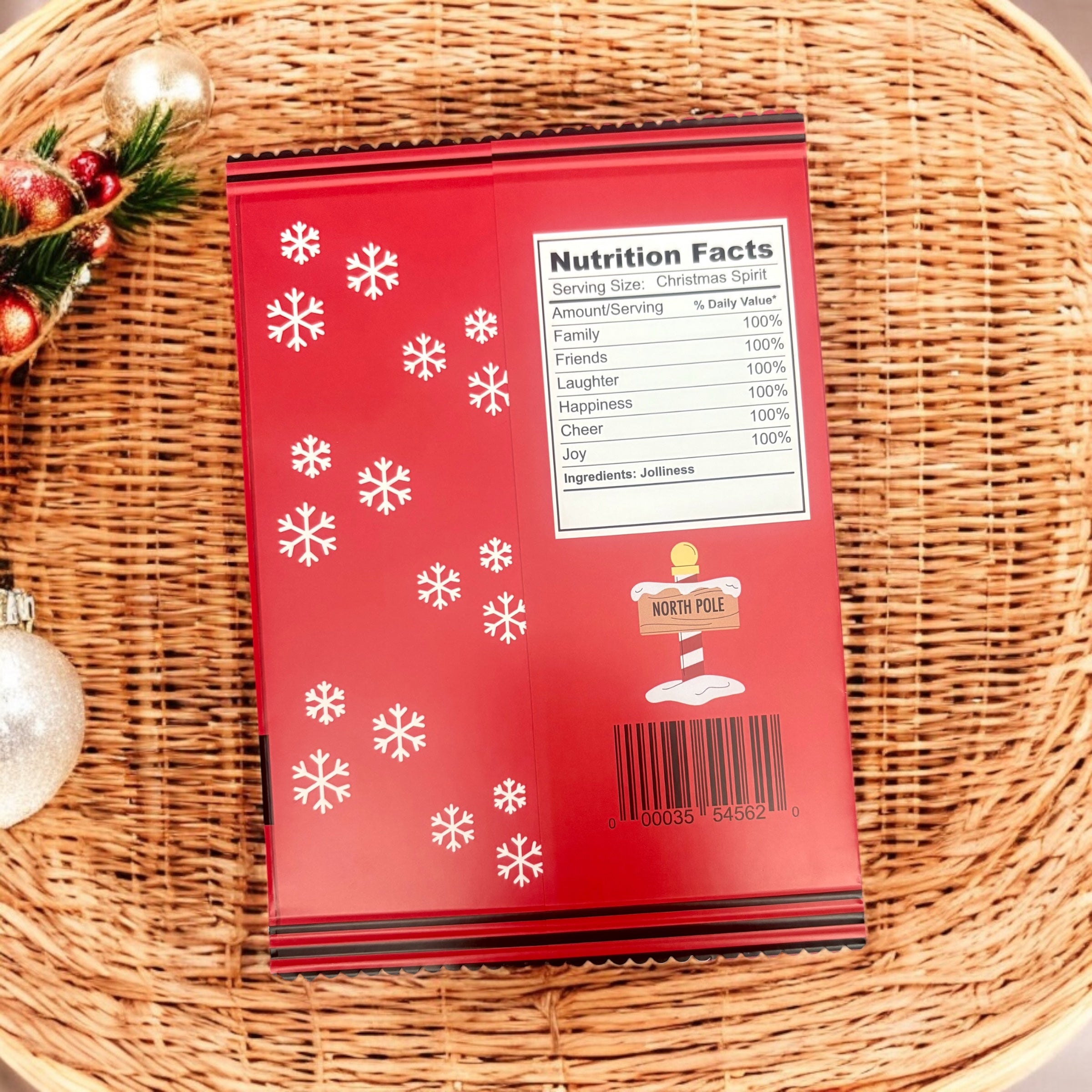 10 x Santa's Suit Favour Packets (Empty & Unsealed)