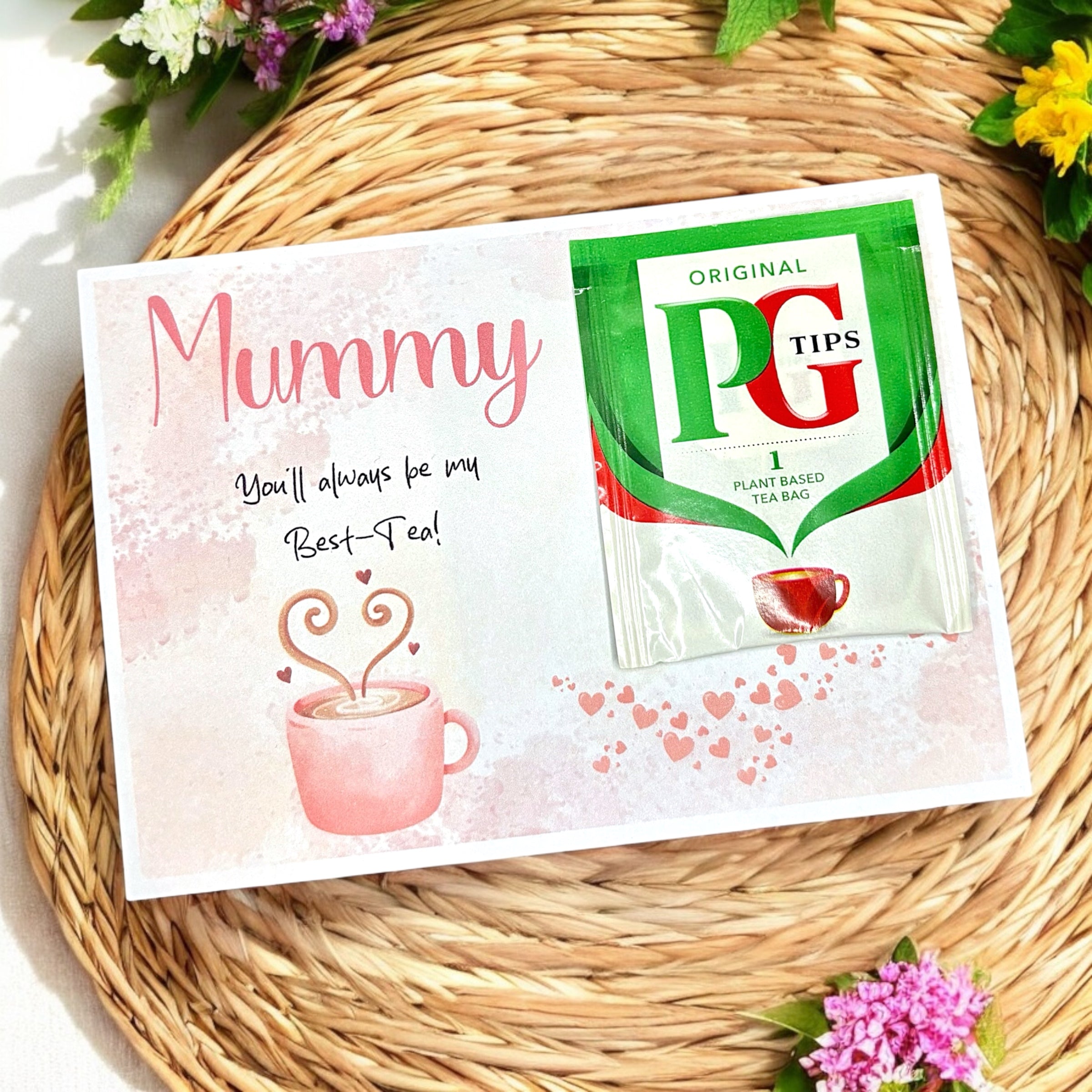 10 x Mum, Nan, Mummy, etc Best TEA - A6