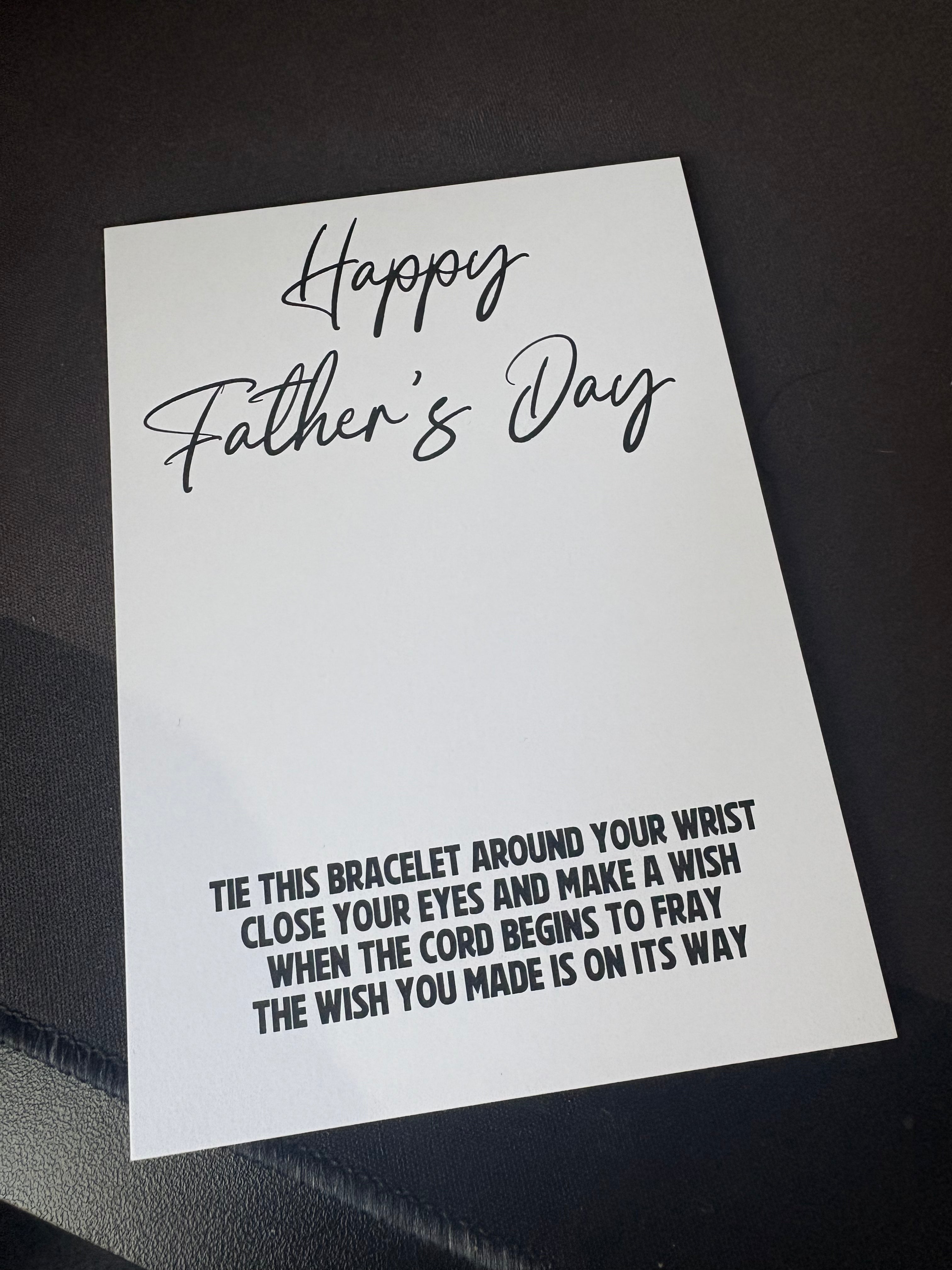 11 x A6 Happy Father’s Day - BACKING CARD ONLY
