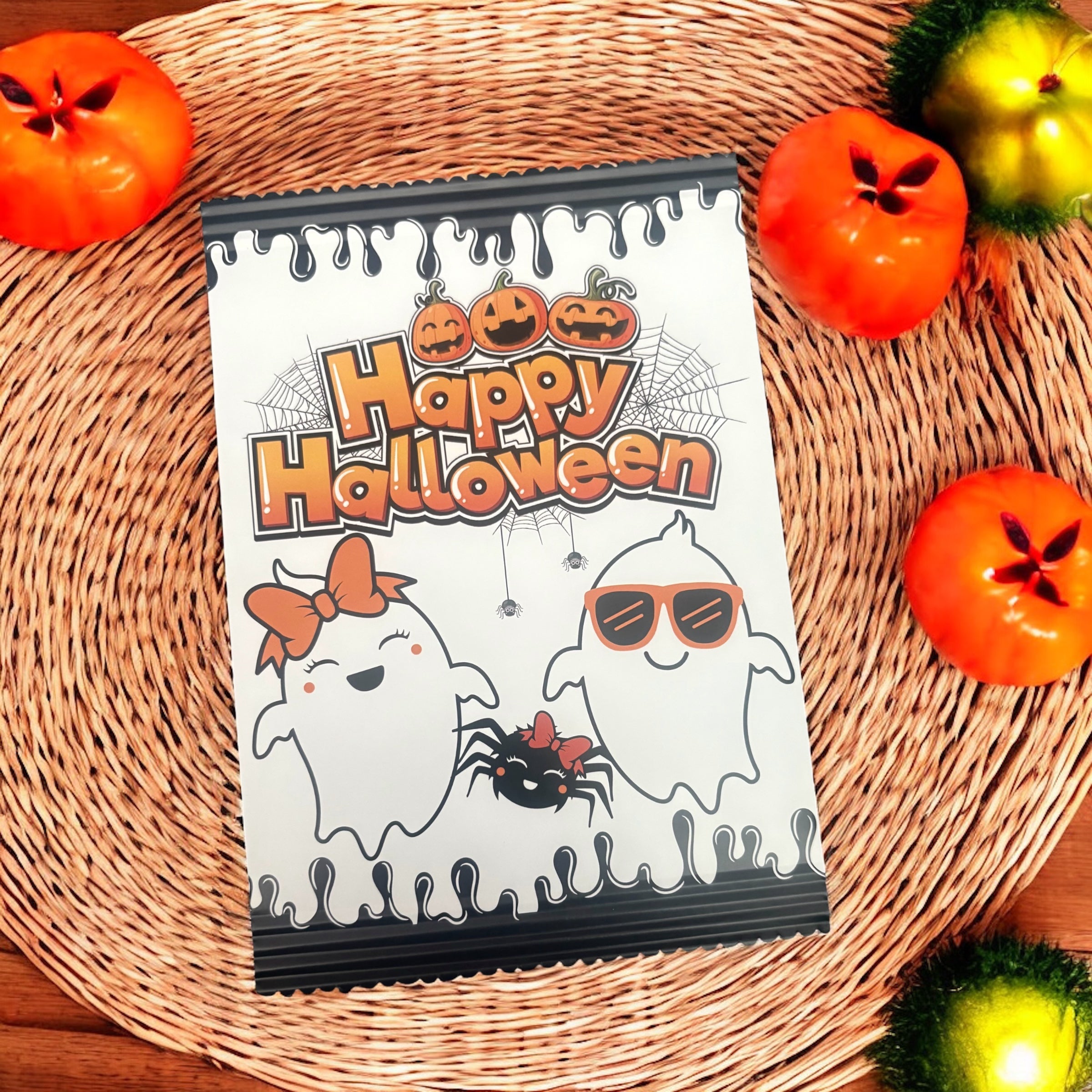 10 x Halloween Favour Packets (Empty & Unsealed)