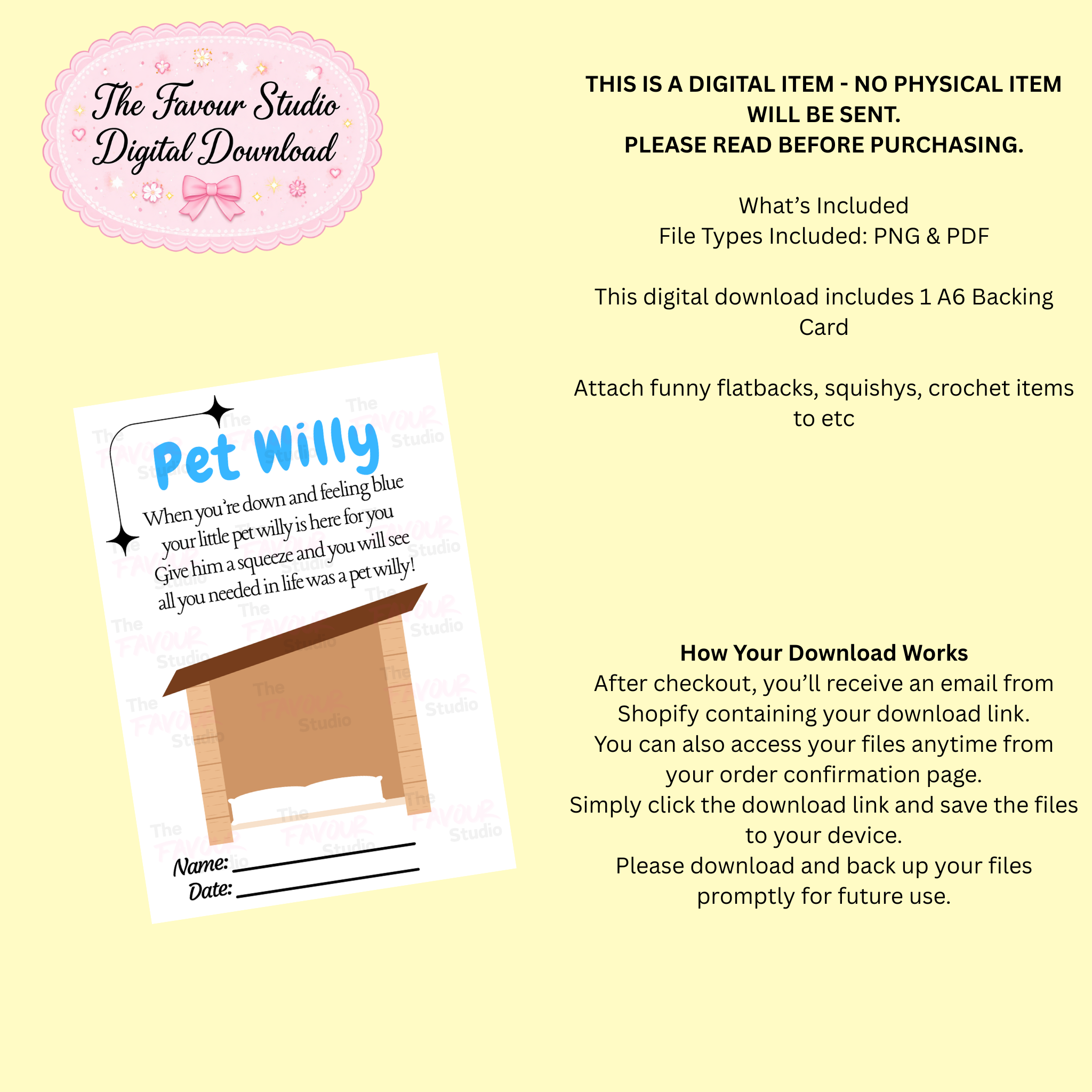 DIGITAL TFS - Pet Willy