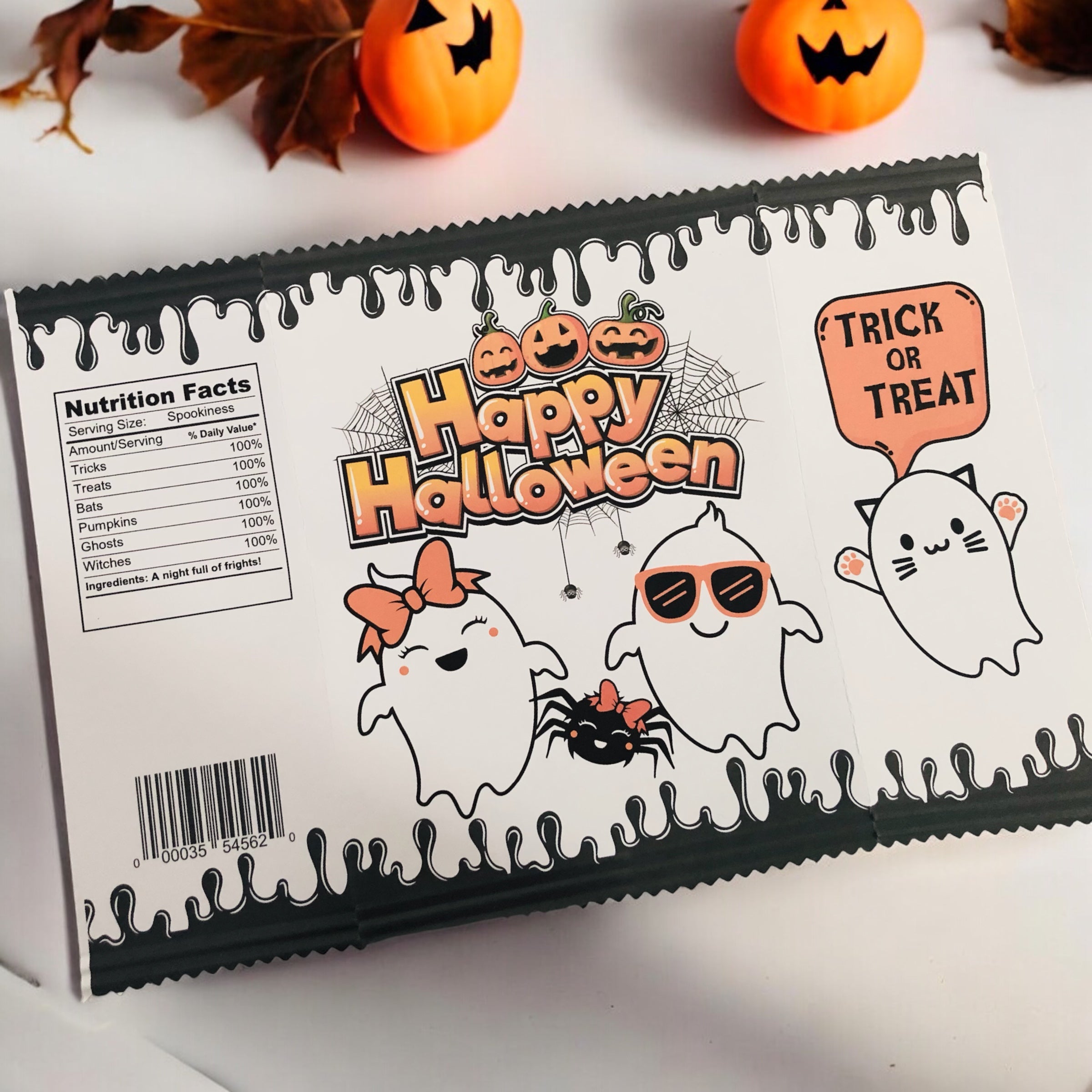 10 x Halloween Colouring Favour Packets (Empty & Unsealed)