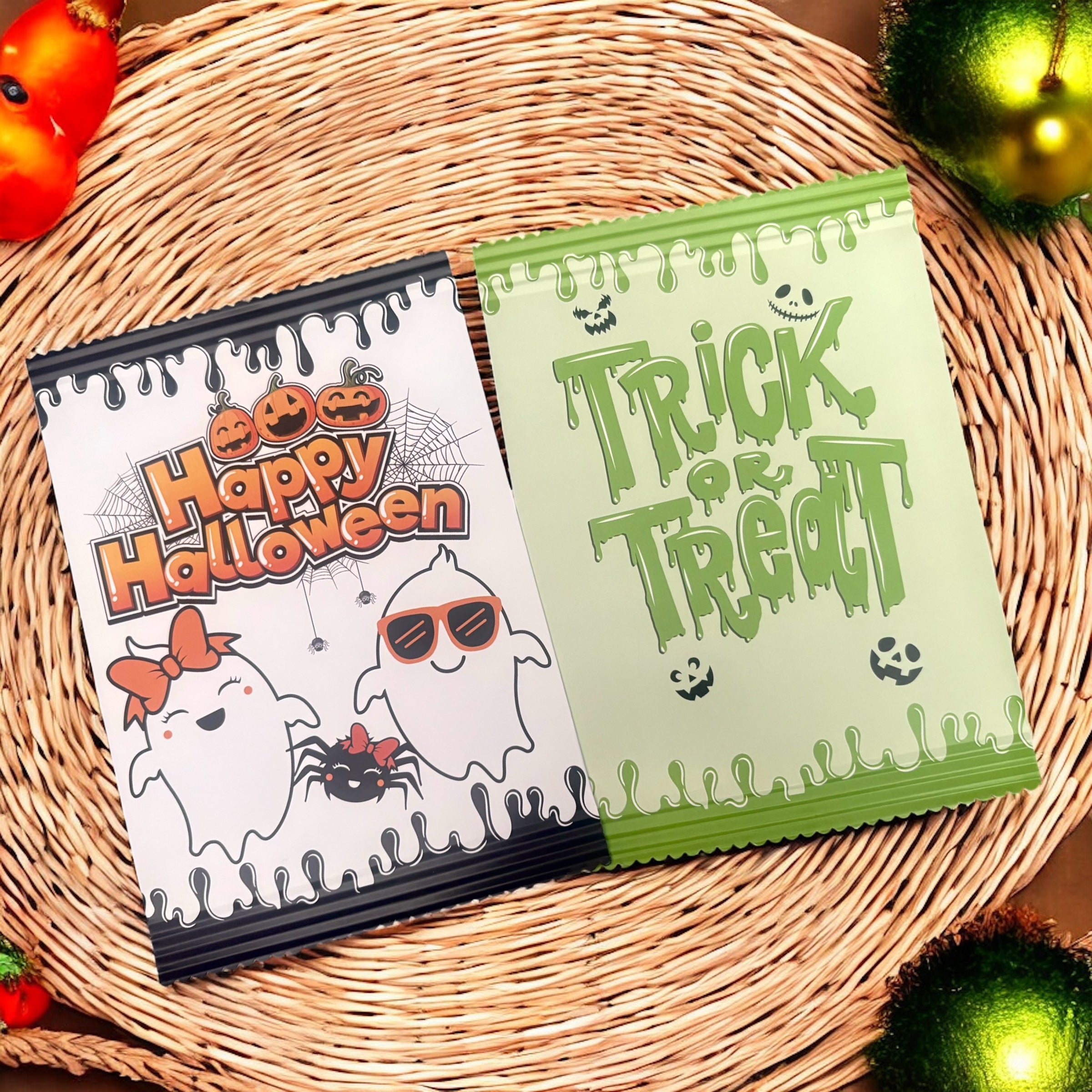 10 x Halloween Favour Packets (Empty & Unsealed)