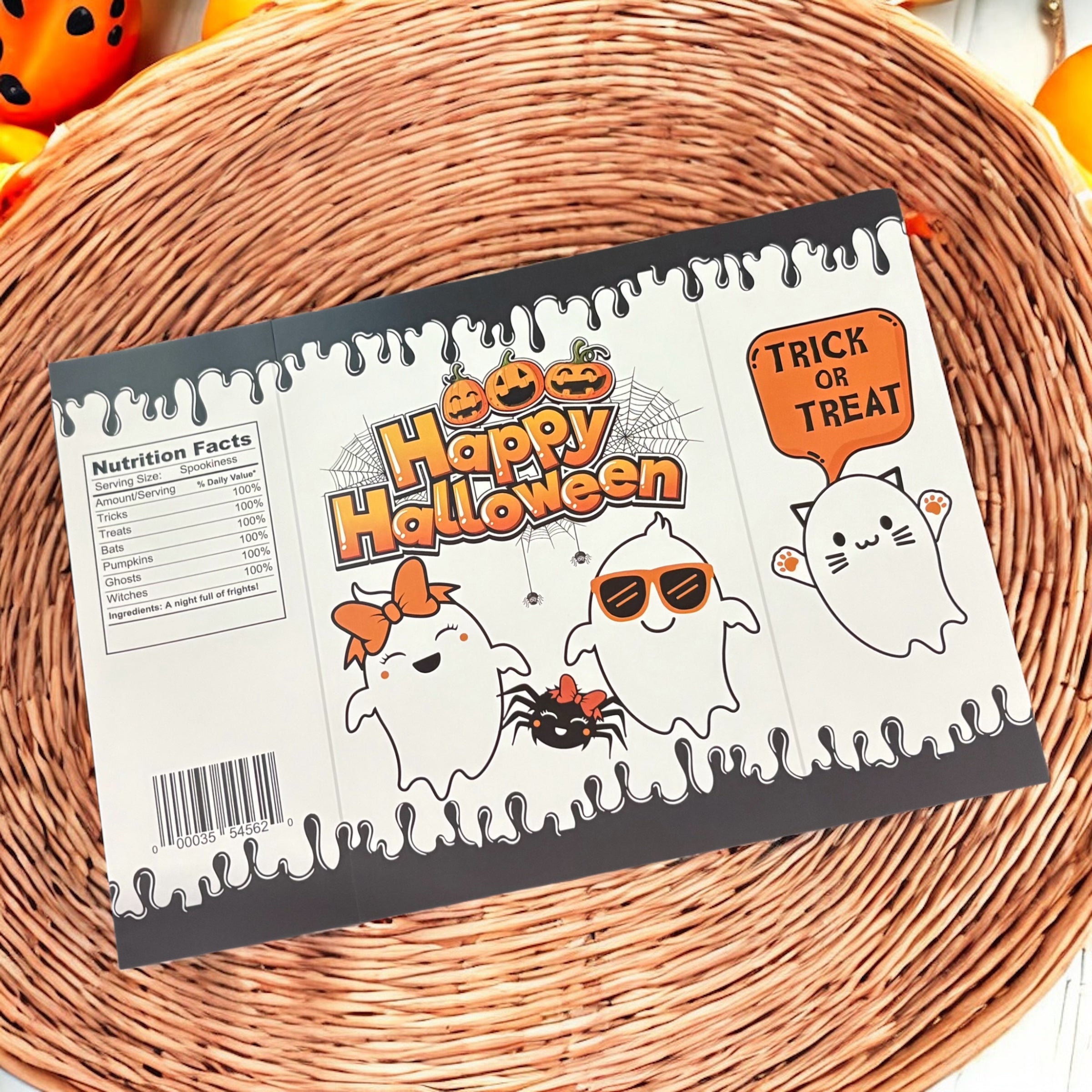 10 x Halloween Favour Packets (Empty & Unsealed)