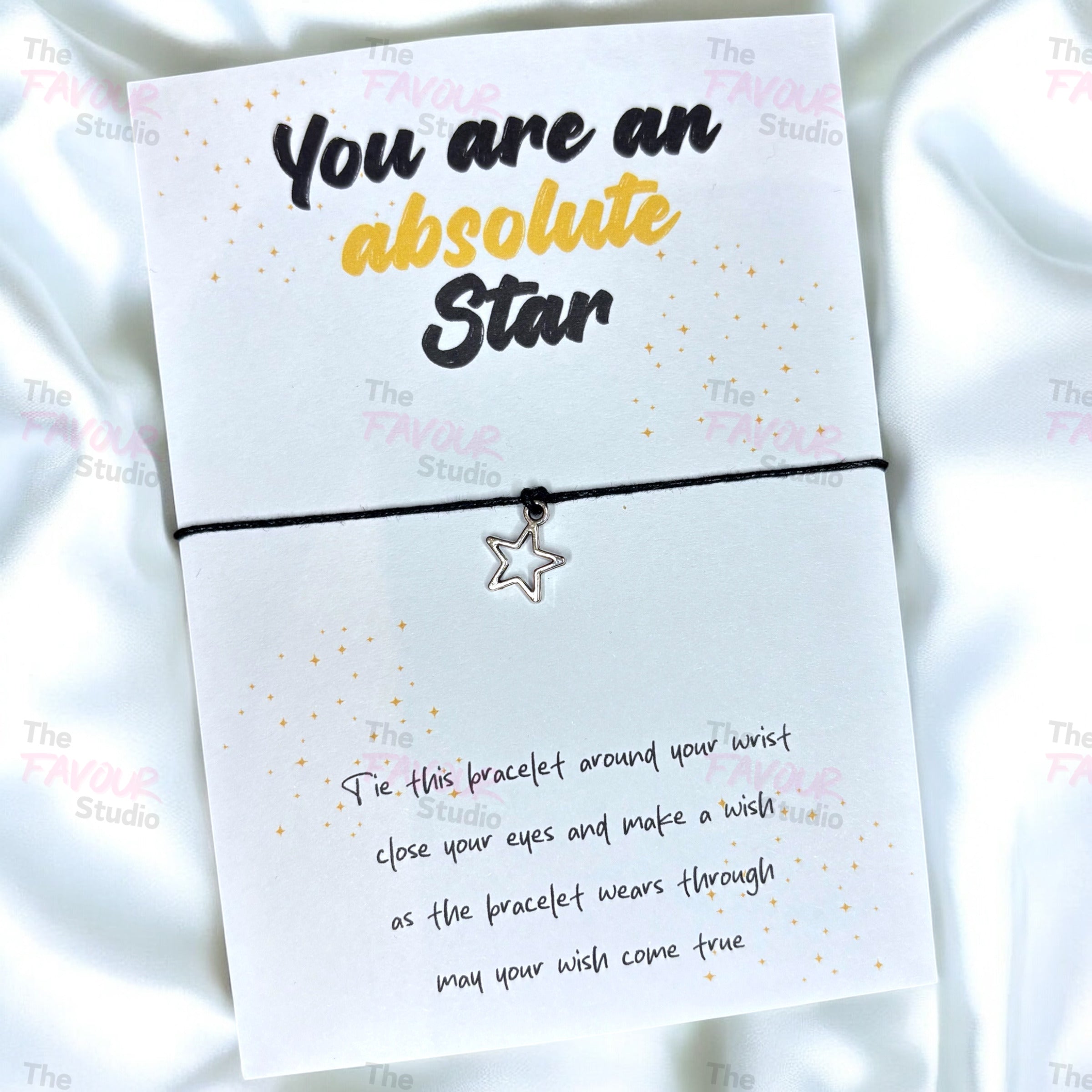 10 x 'Absolute Star' Bracelets - A6