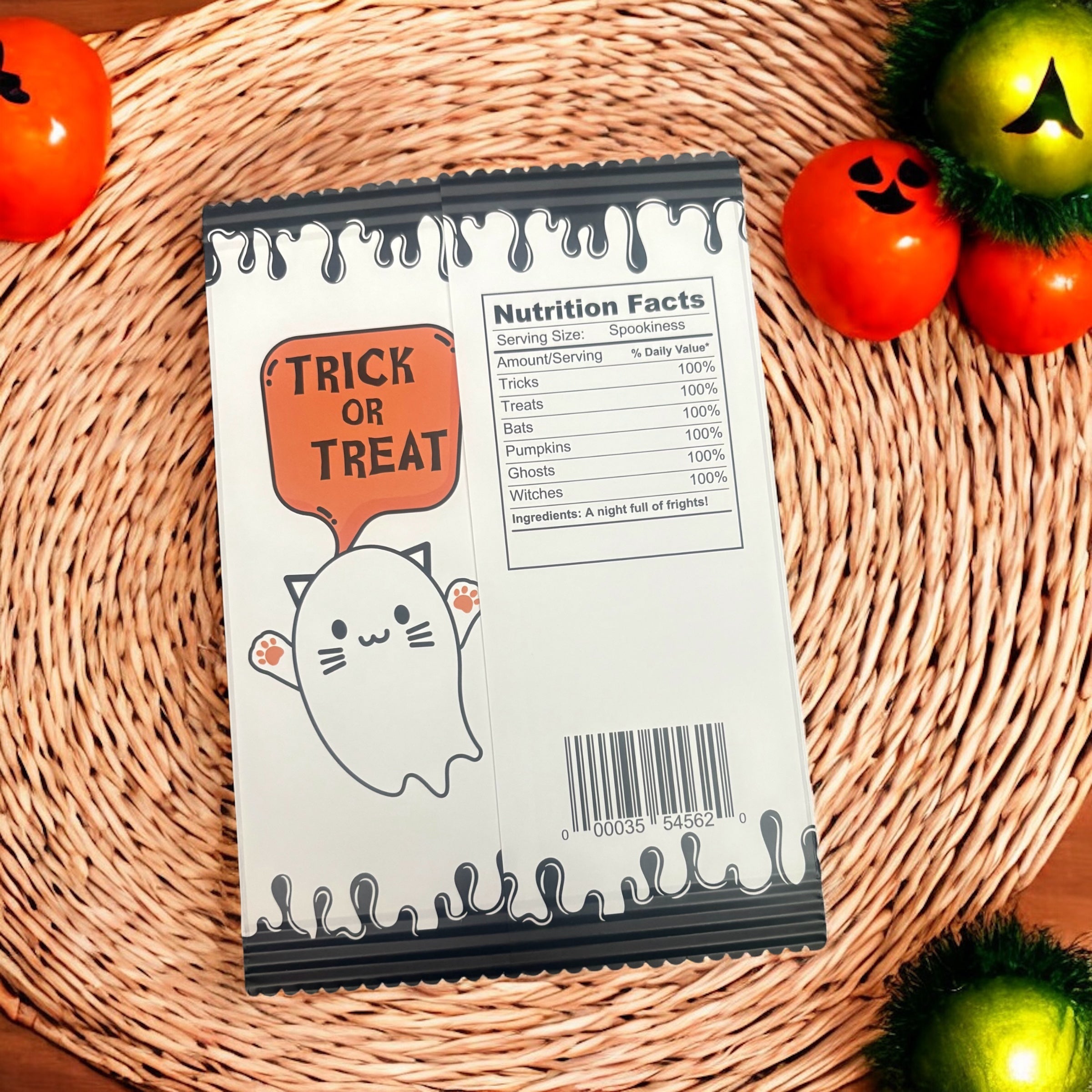 10 x Halloween Favour Packets (Empty & Unsealed)