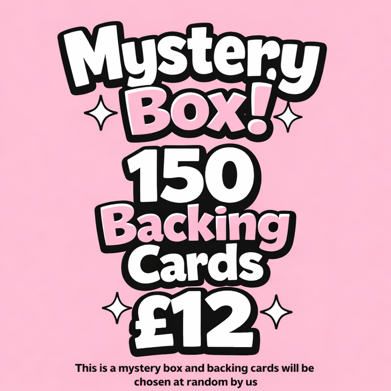 150 Backing Cards - Mystery Bundle