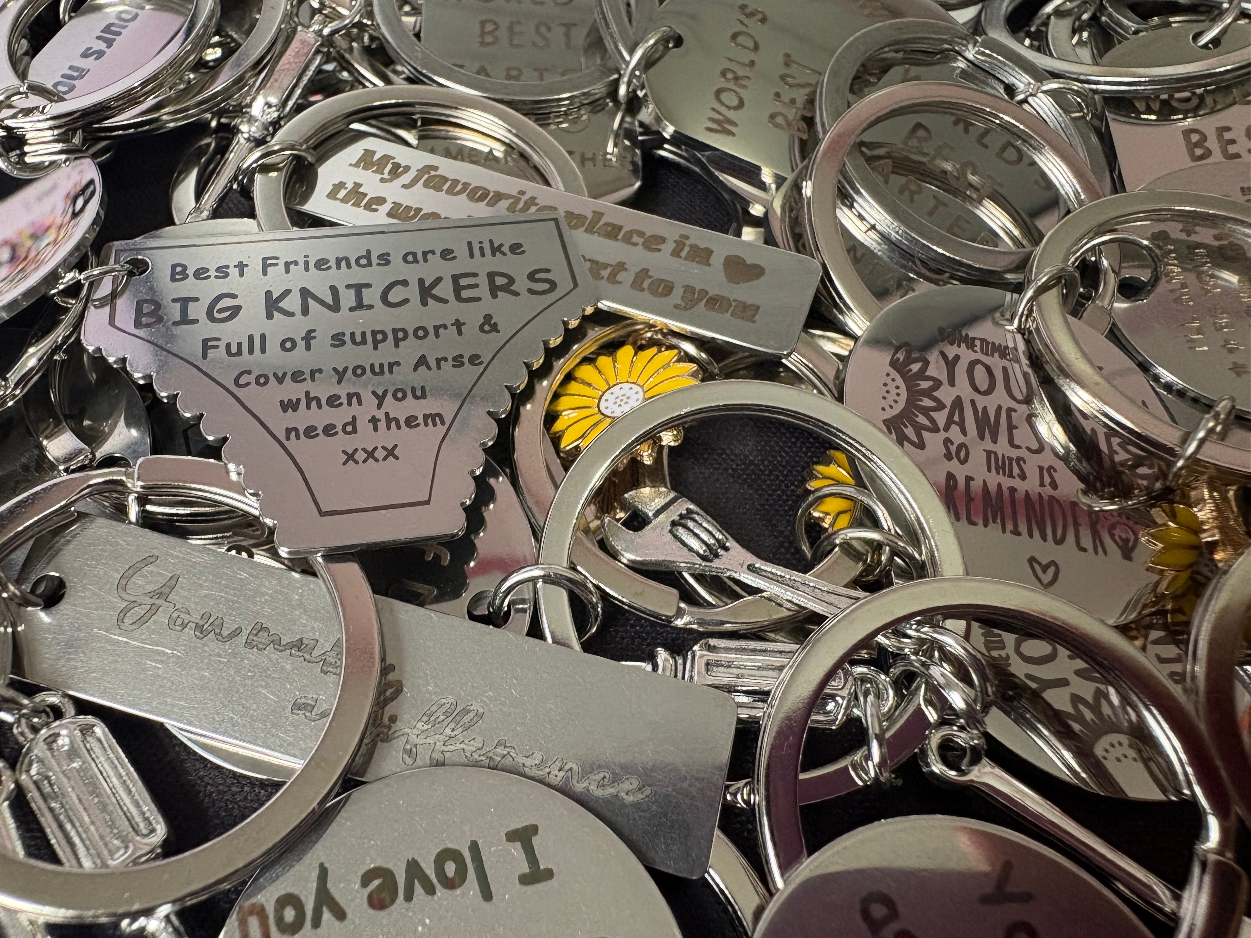 68 x Keyrings