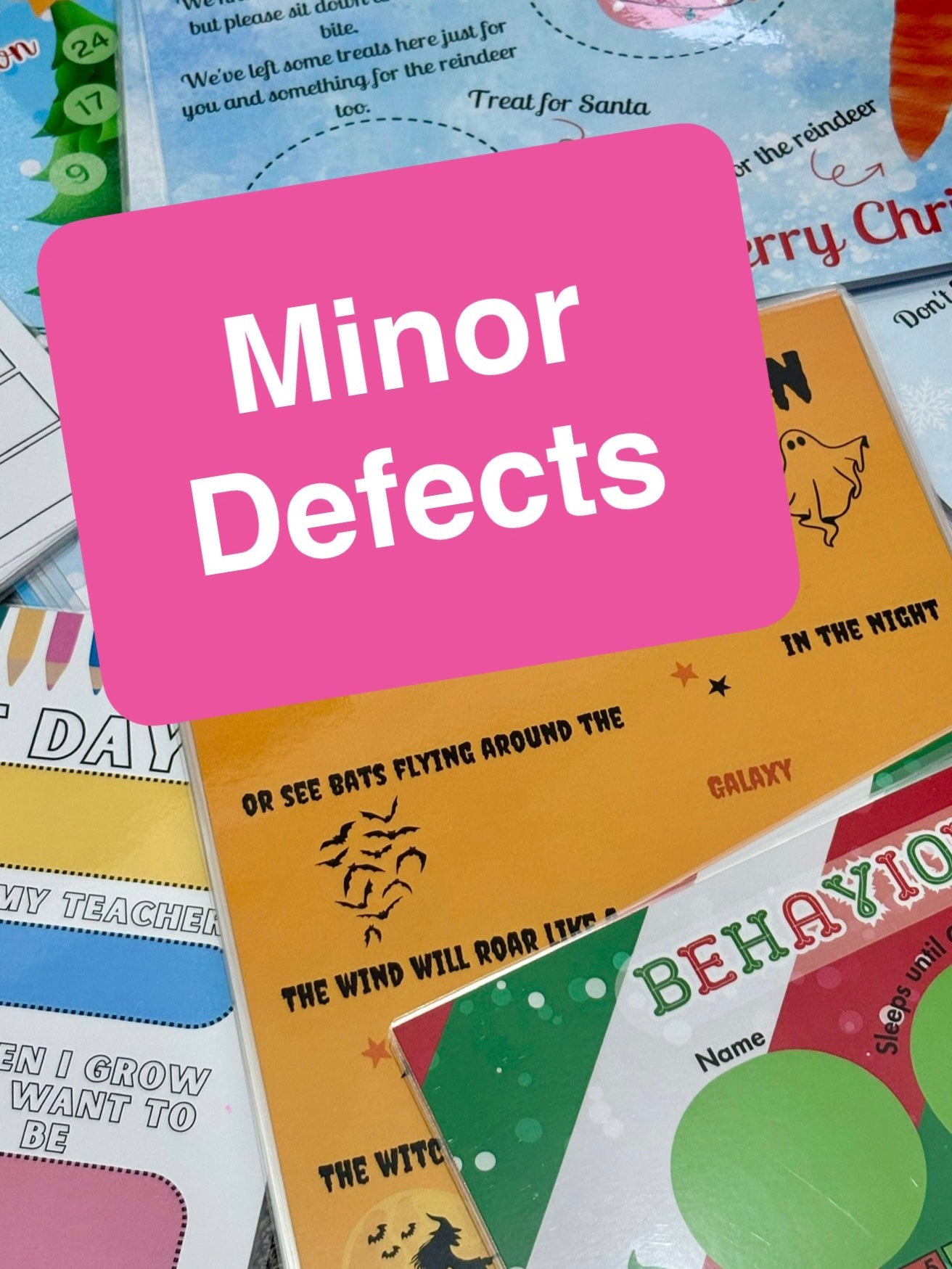 10 x A4 Laminates (Minor Defects)