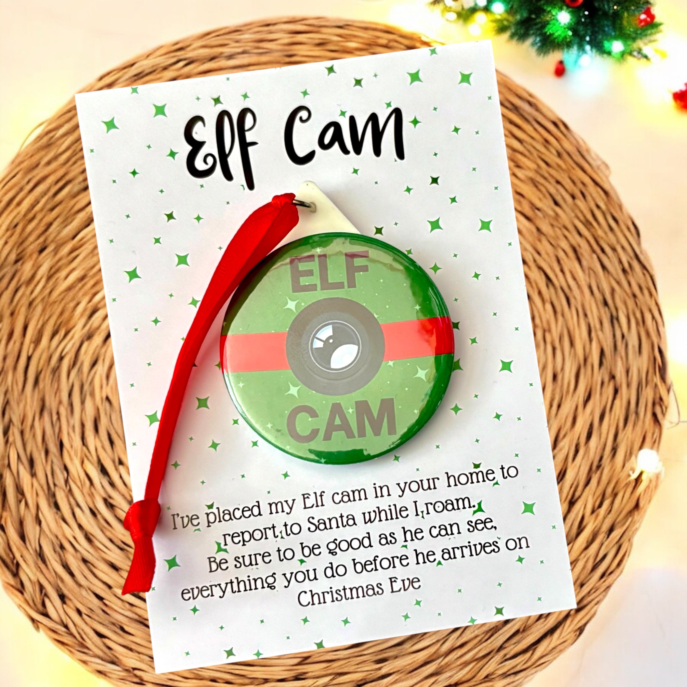 5 x Novelty Elf Cam (Magnet or Hanger)