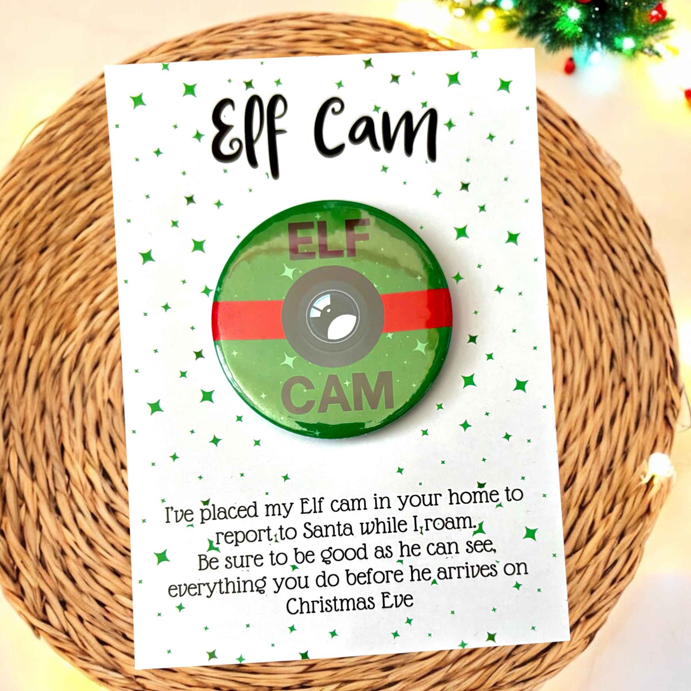 5 x Novelty Elf Cam (Magnet or Hanger)