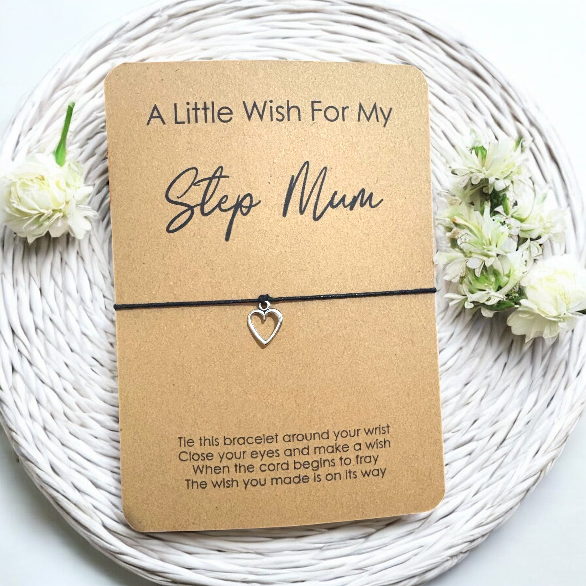 5 x 'For Her' A Little Wish For' Bracelets - A6