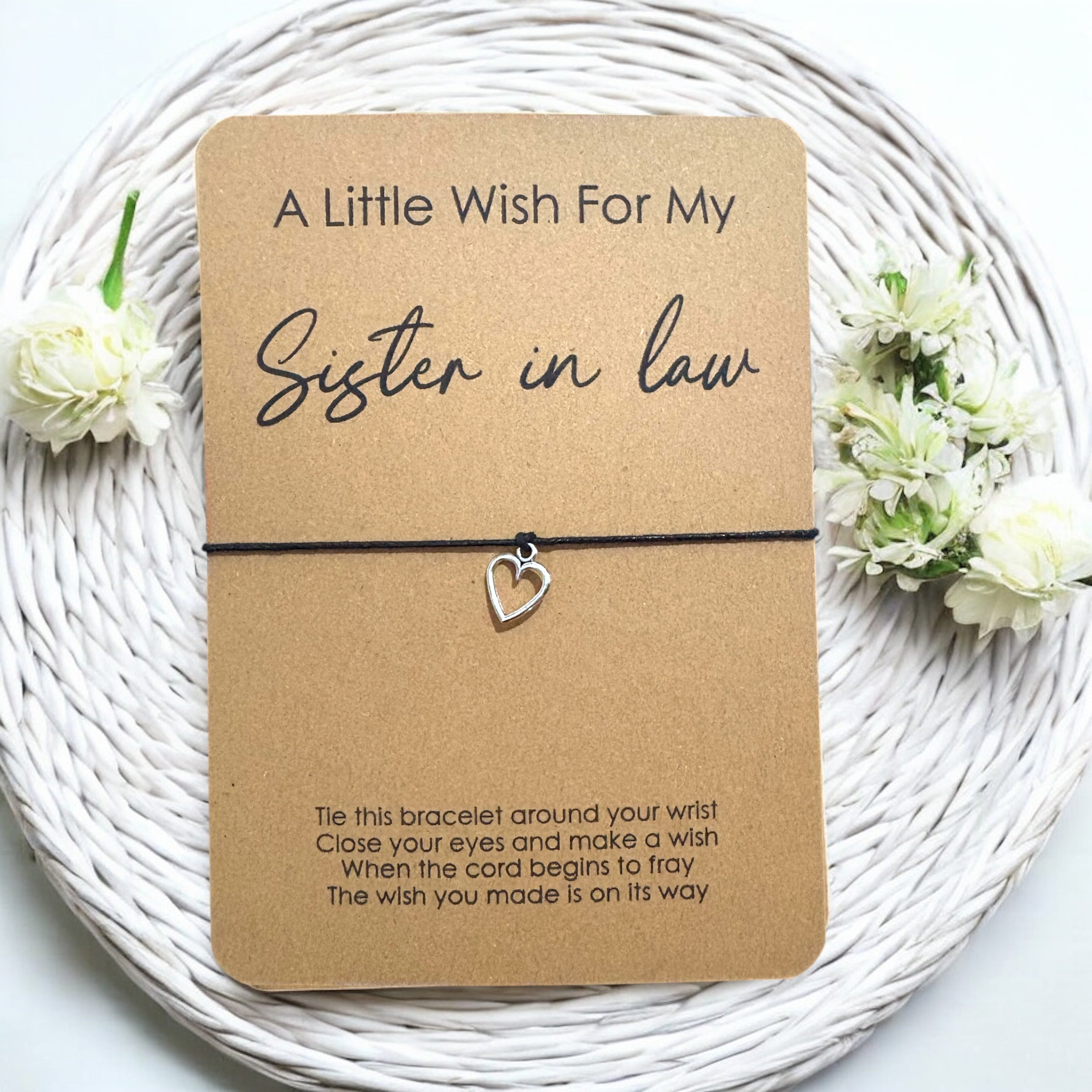 5 x 'For Her' A Little Wish For' Bracelets - A6