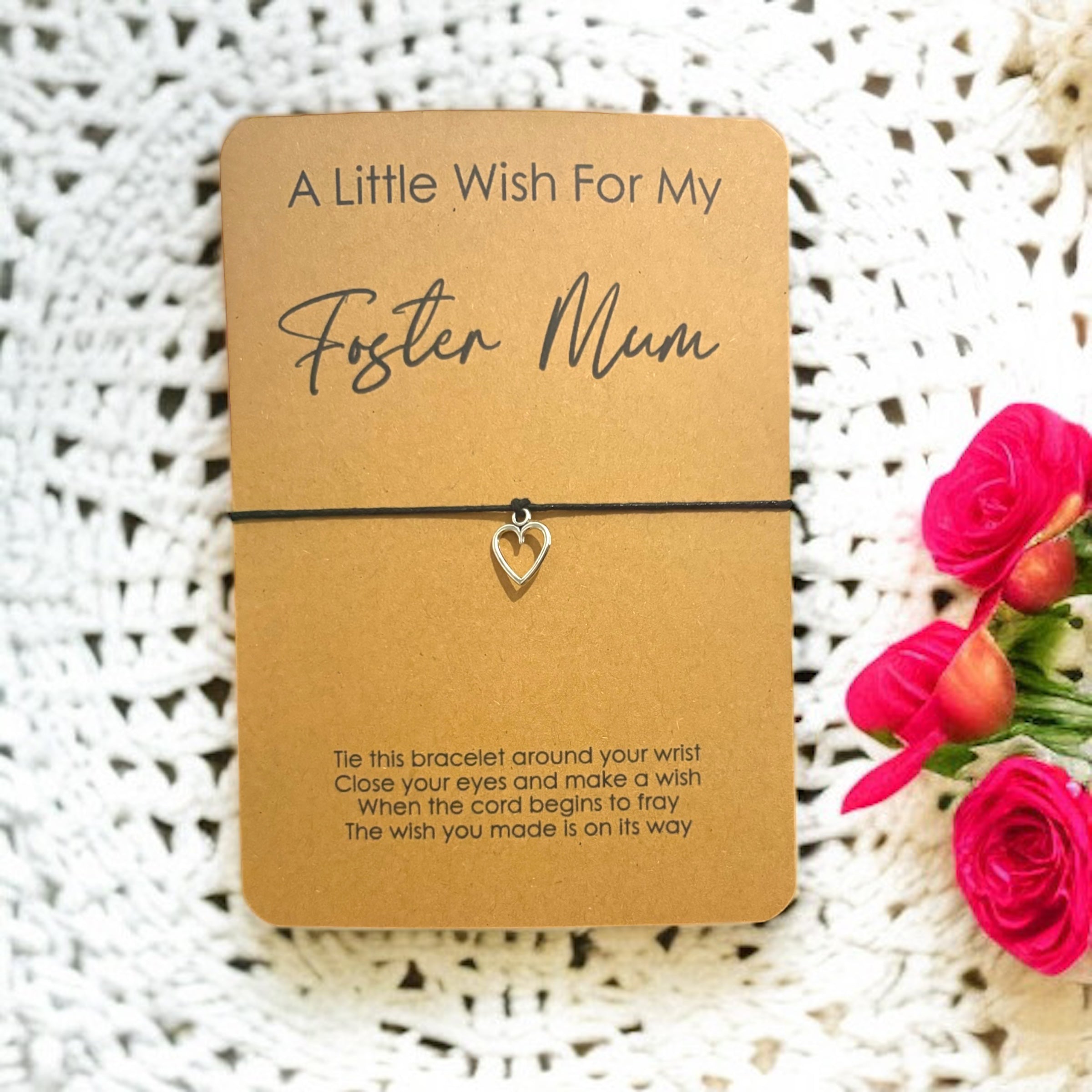 5 x 'For Her' A Little Wish For' Bracelets - A6