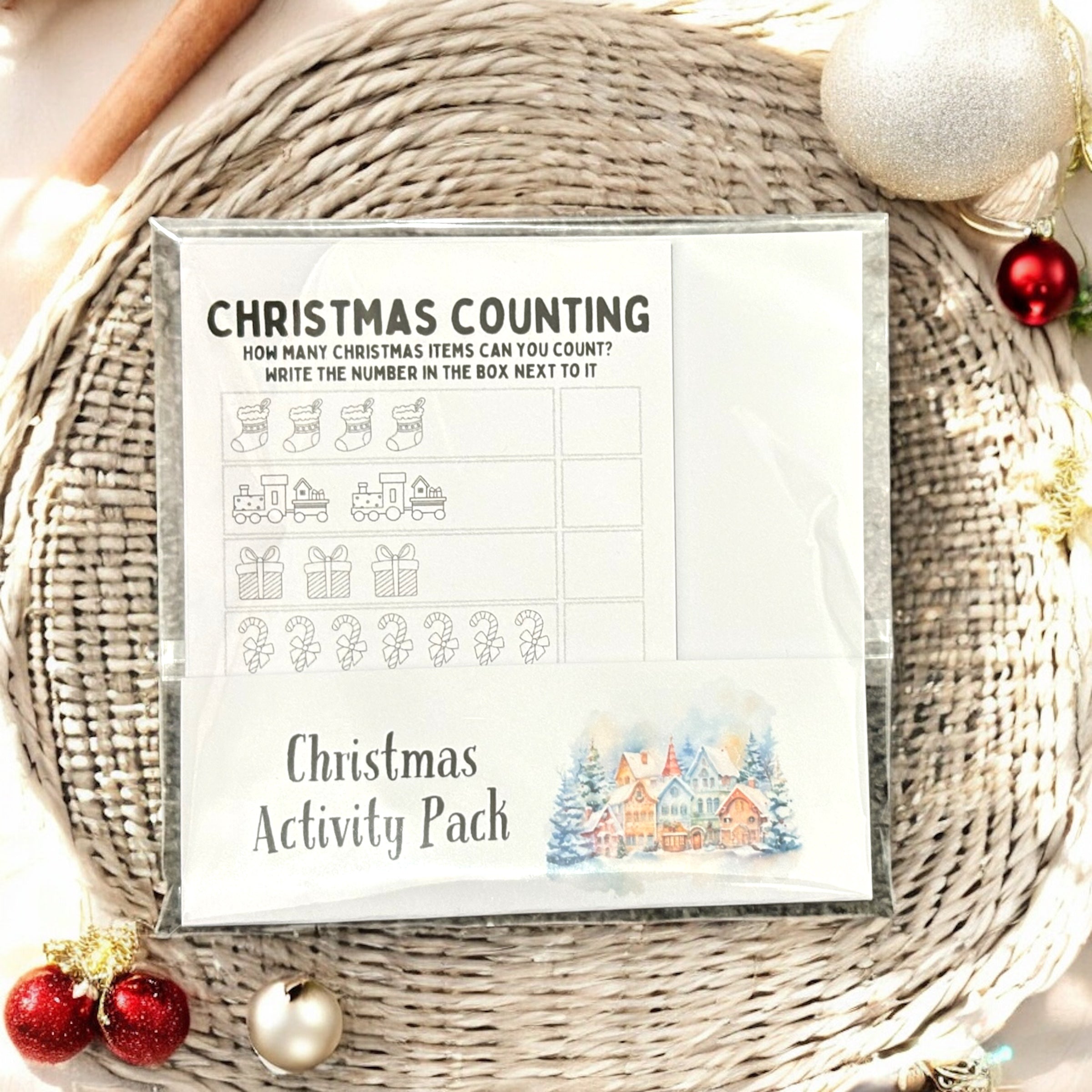 10 x A6 Christmas Activity Pack
