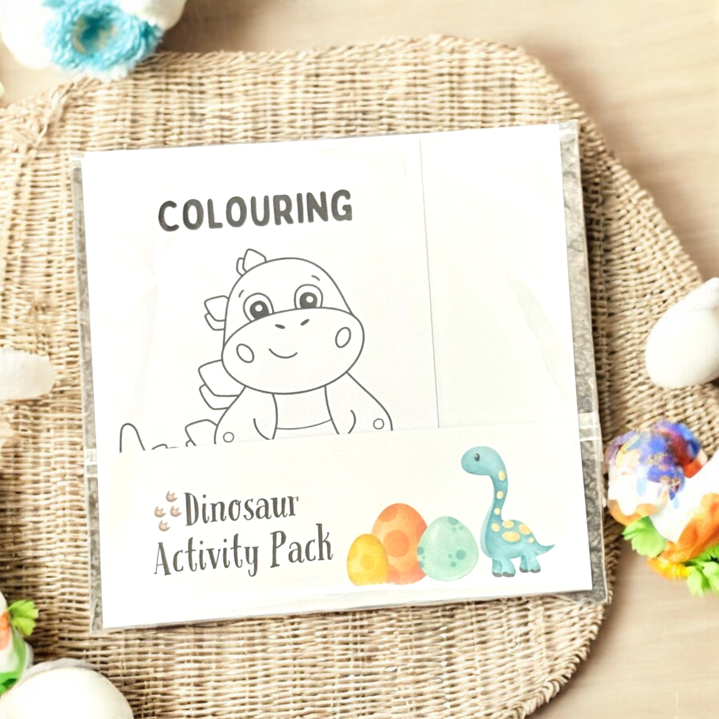 10 x A6 Dinosaur Activity Pack