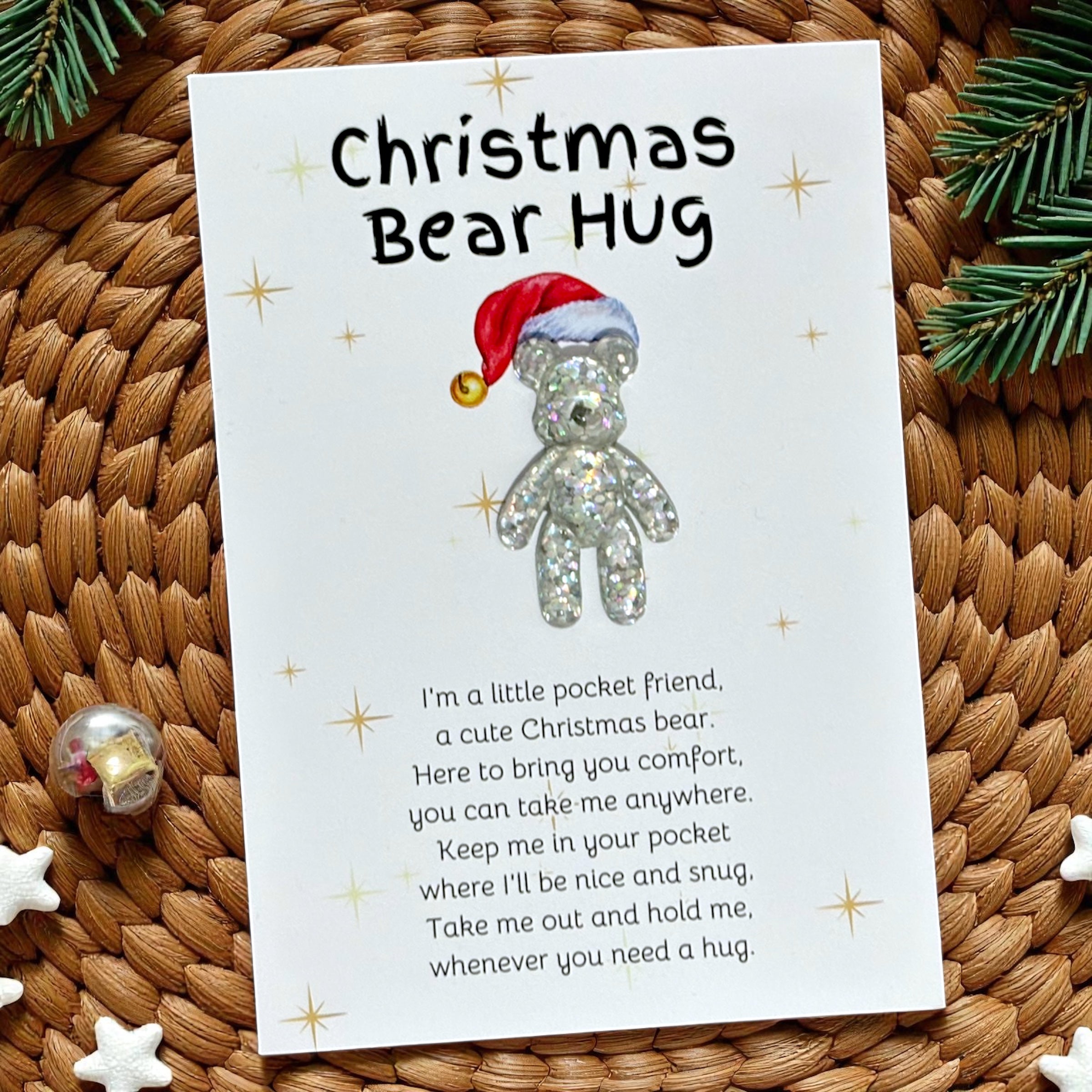 10 x Christmas Bear Hug